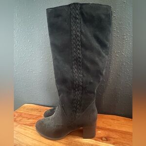 Journee Collection Women's Wide Calf Gentri Boot Black